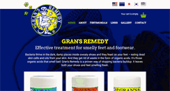 Desktop Screenshot of gransremedy.co.nz