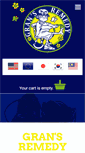 Mobile Screenshot of gransremedy.co.nz